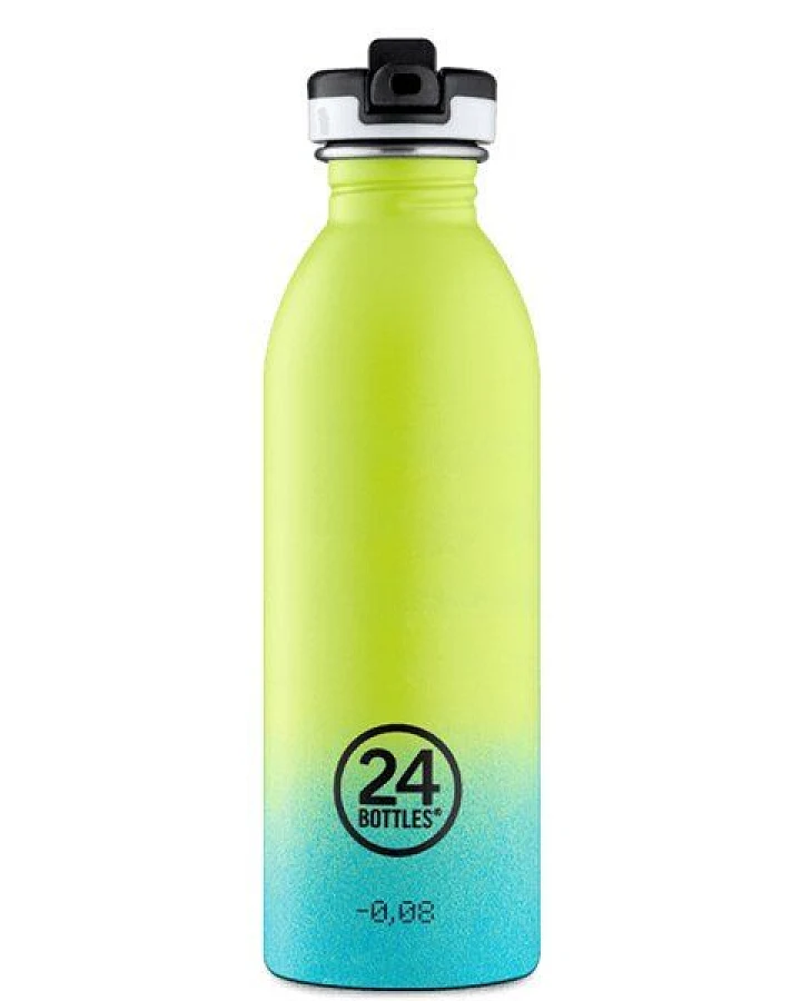 24bottles 0,5l Edelstahl Trinkflasche mit Sportverschluss - verschiedene Farben
