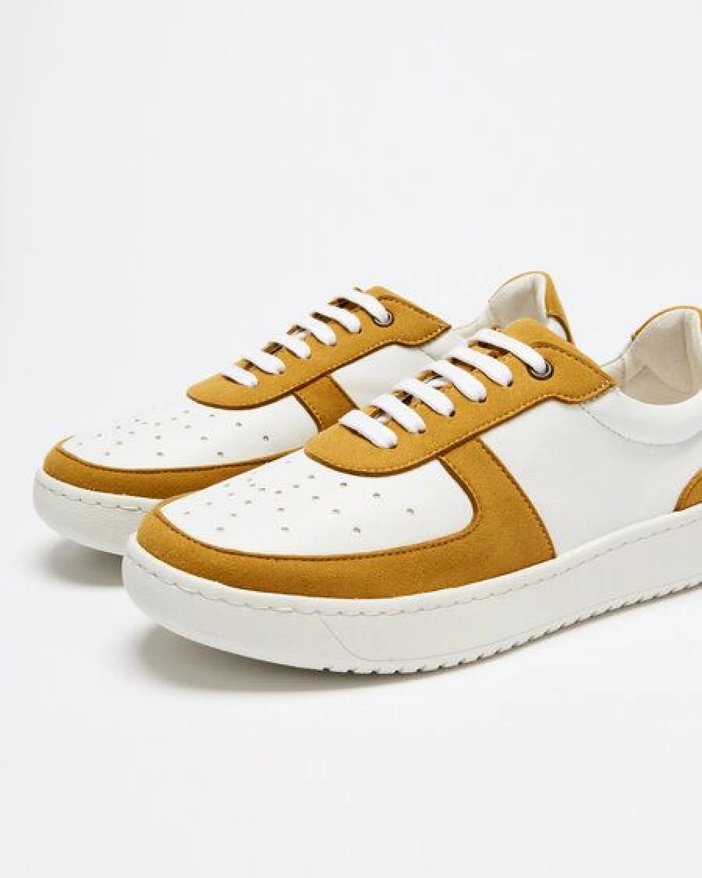 NINE TO FIVE #meta - zeitloser Capsule Sneaker aus atmungsaktiver Microfaser – Ansicht 4