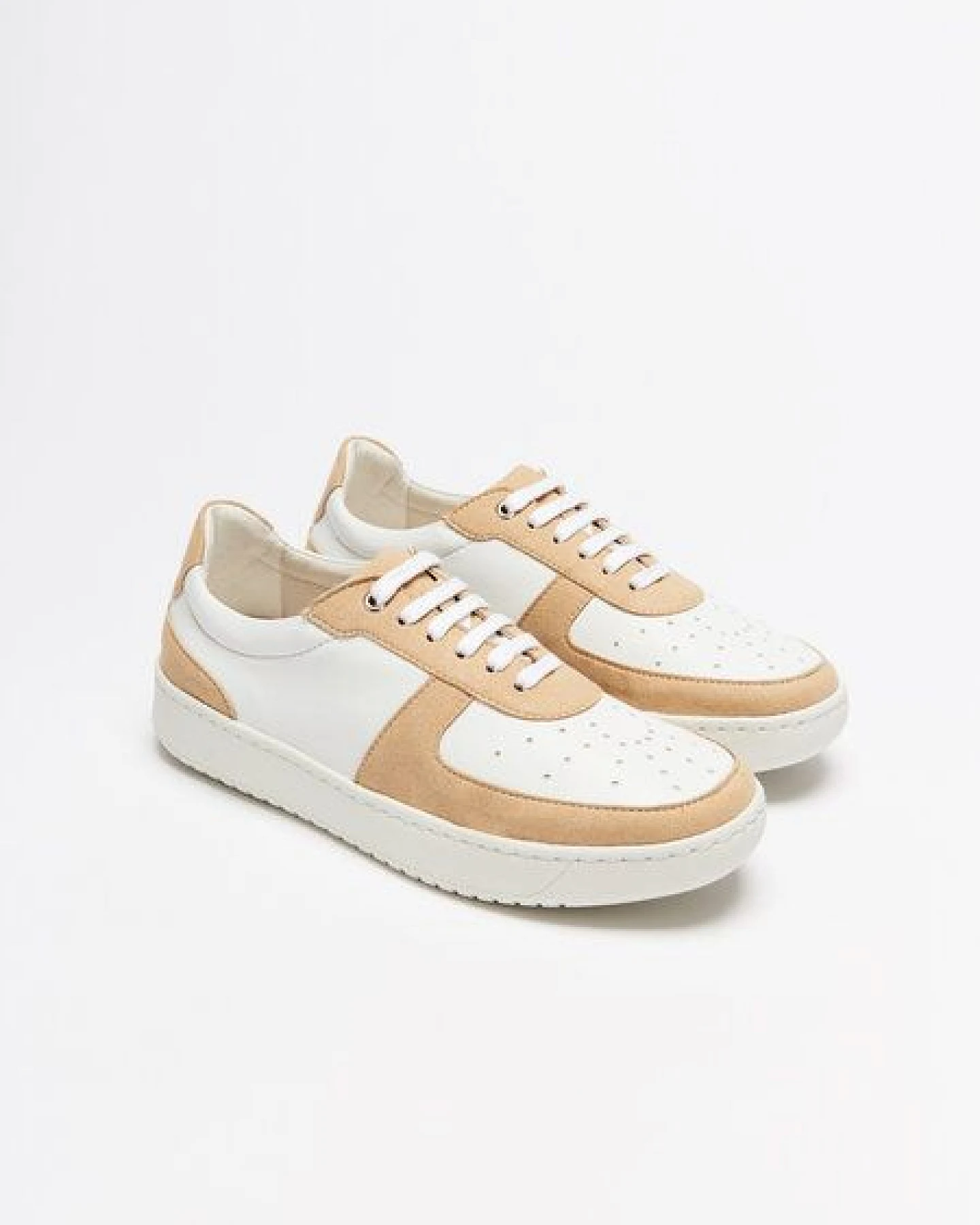 NINE TO FIVE #meta - zeitloser Capsule Sneaker aus atmungsaktiver Microfaser – Ansicht 2