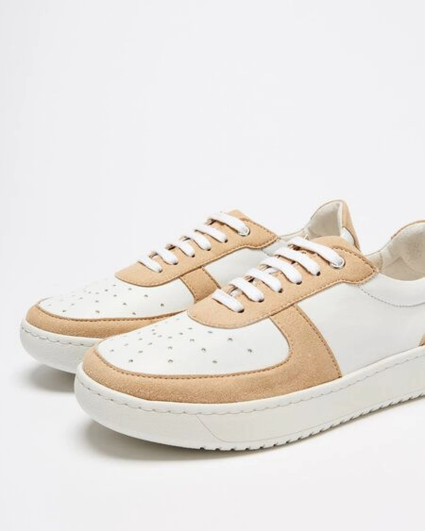 NINE TO FIVE #meta - zeitloser Capsule Sneaker aus atmungsaktiver Microfaser – Ansicht 3