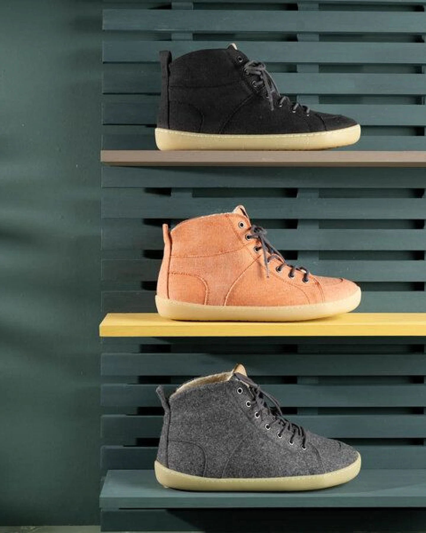nahtur-design Knöchelhohe Barfuß-Sneaker – Ansicht 2