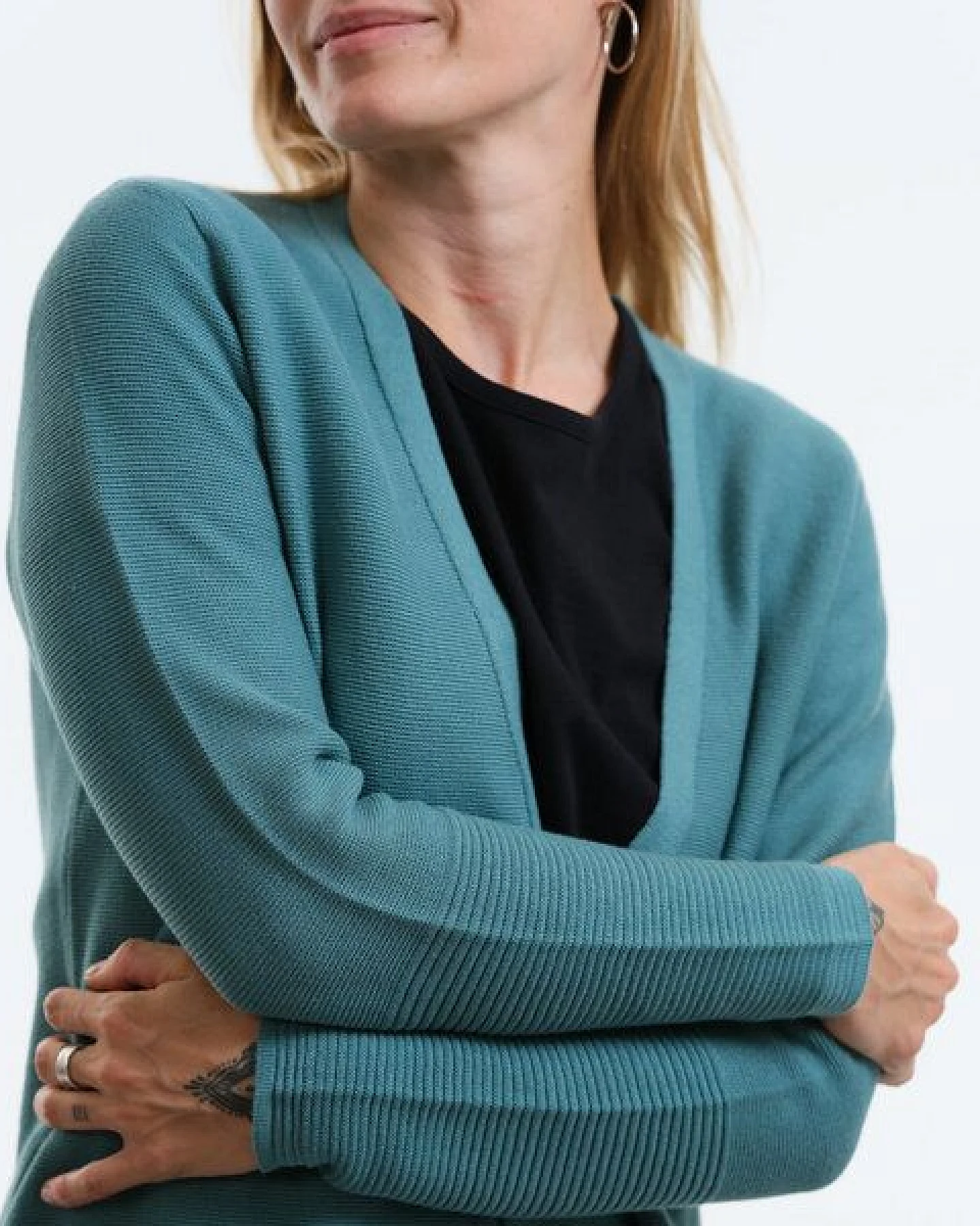 GARY MASH Cardigan Libby aus Feinstrick – Ansicht 4