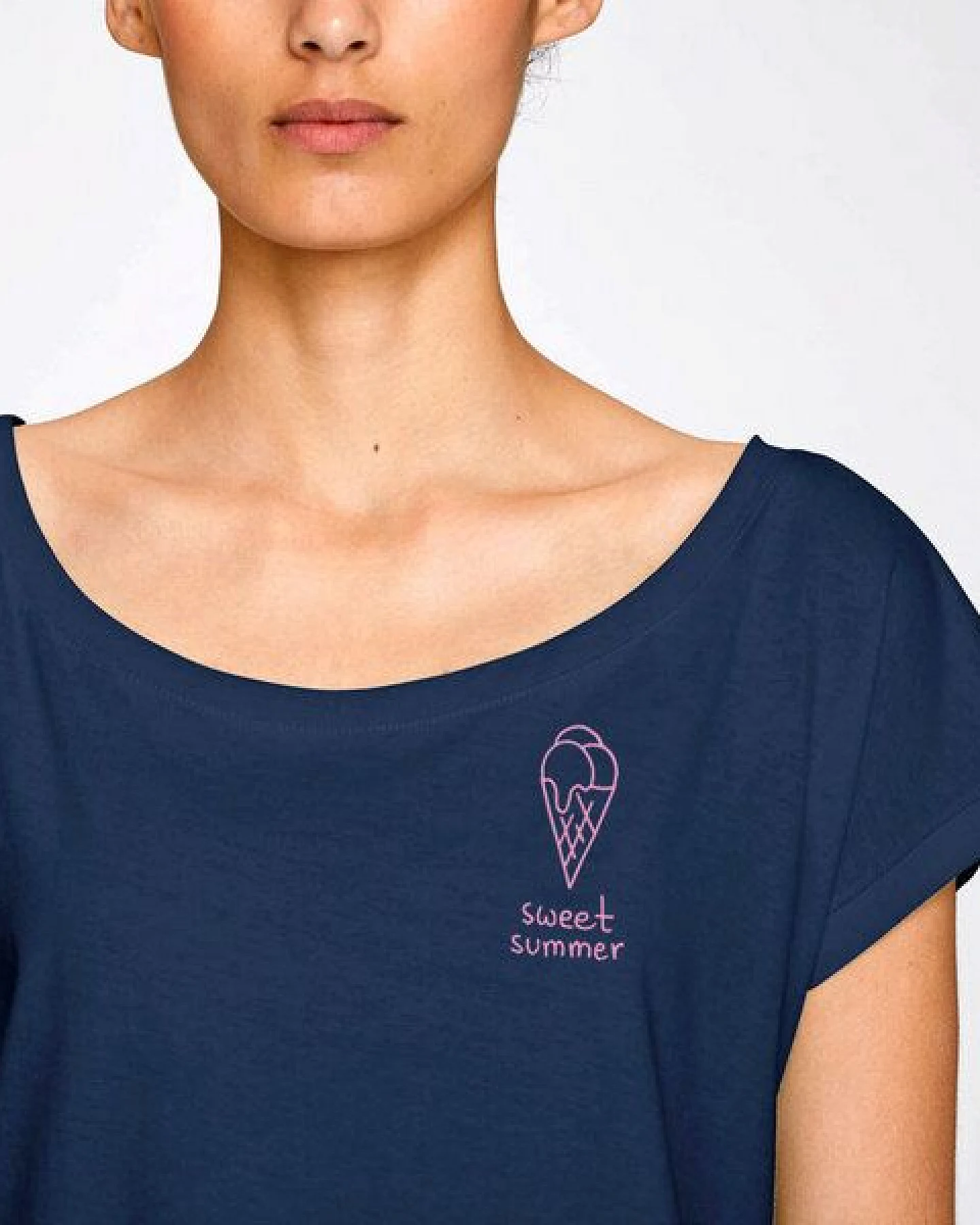 GARY MASH Cropped Shirt Sweet Summer aus Biobaumwolle – Ansicht 3
