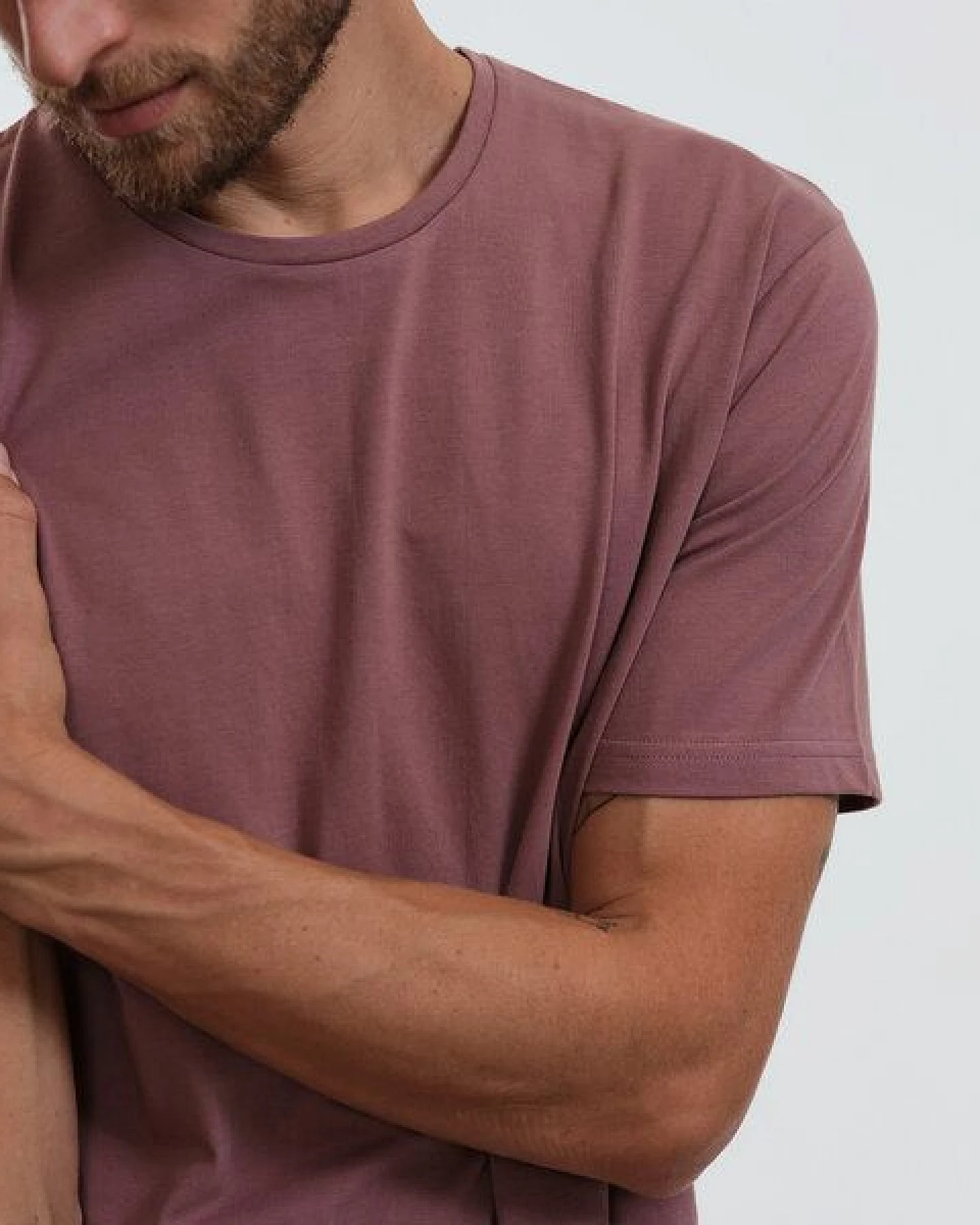 GARY MASH Herren Basic T-Shirt aus Biobaumwolle – Ansicht 3