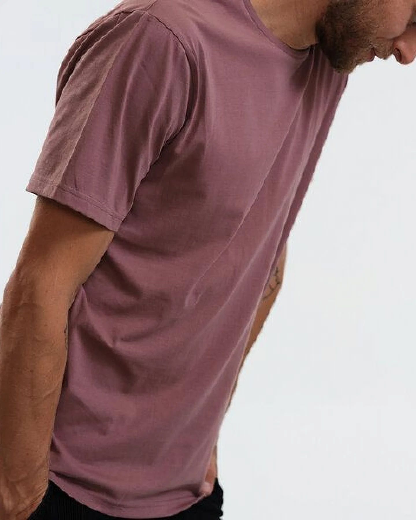 GARY MASH Herren Basic T-Shirt aus Biobaumwolle – Ansicht 4