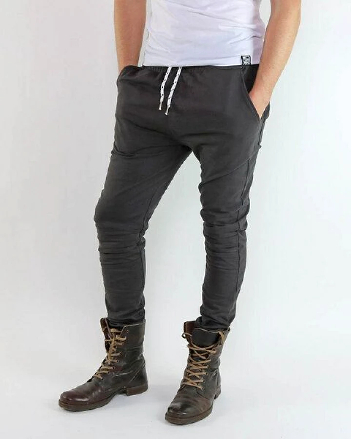 GARY MASH Jogginghose im Bikerstil aus Biobaumwolle