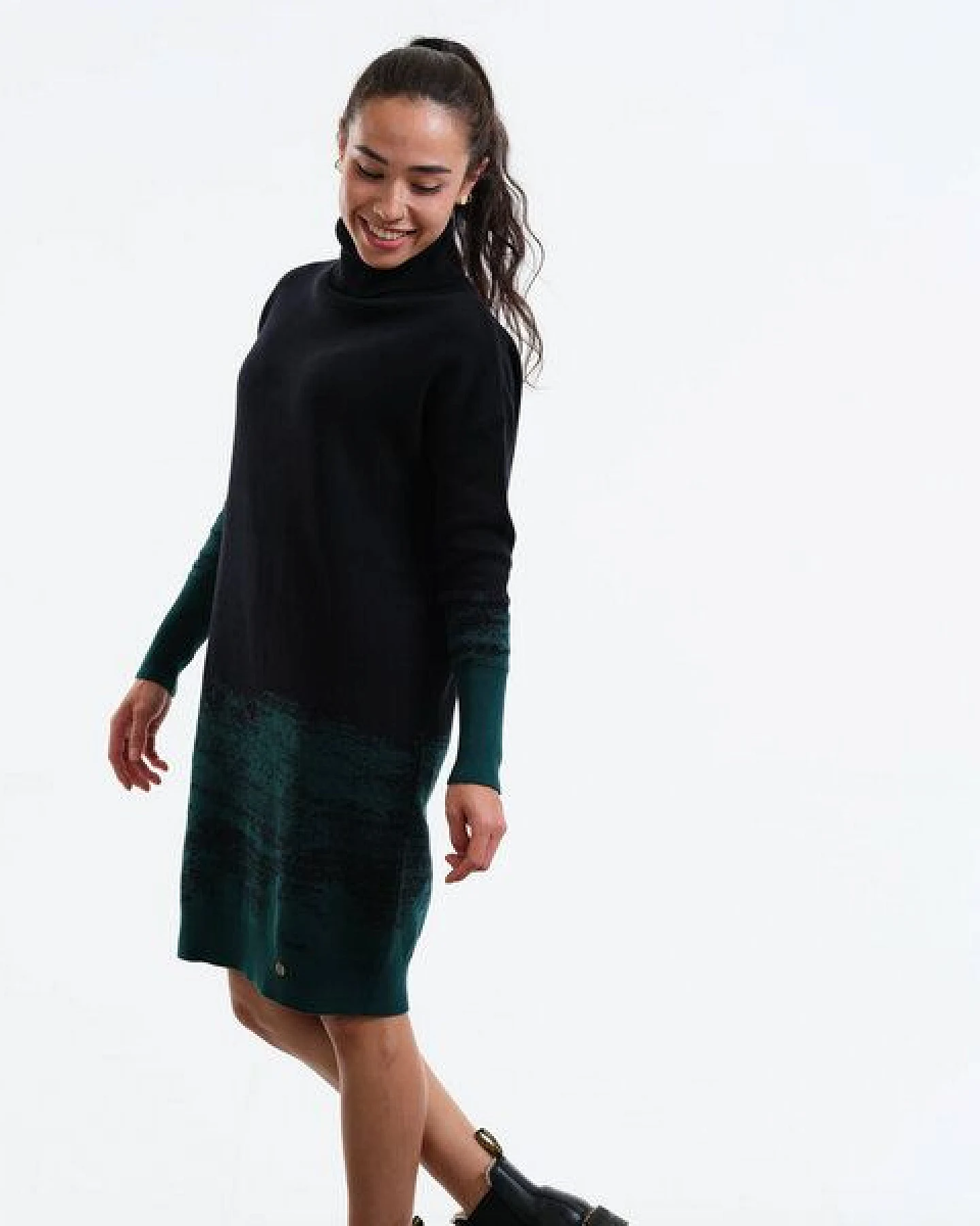 GARY MASH Oversize Strickkleid Sonora aus Biobaumwolle – Ansicht 4