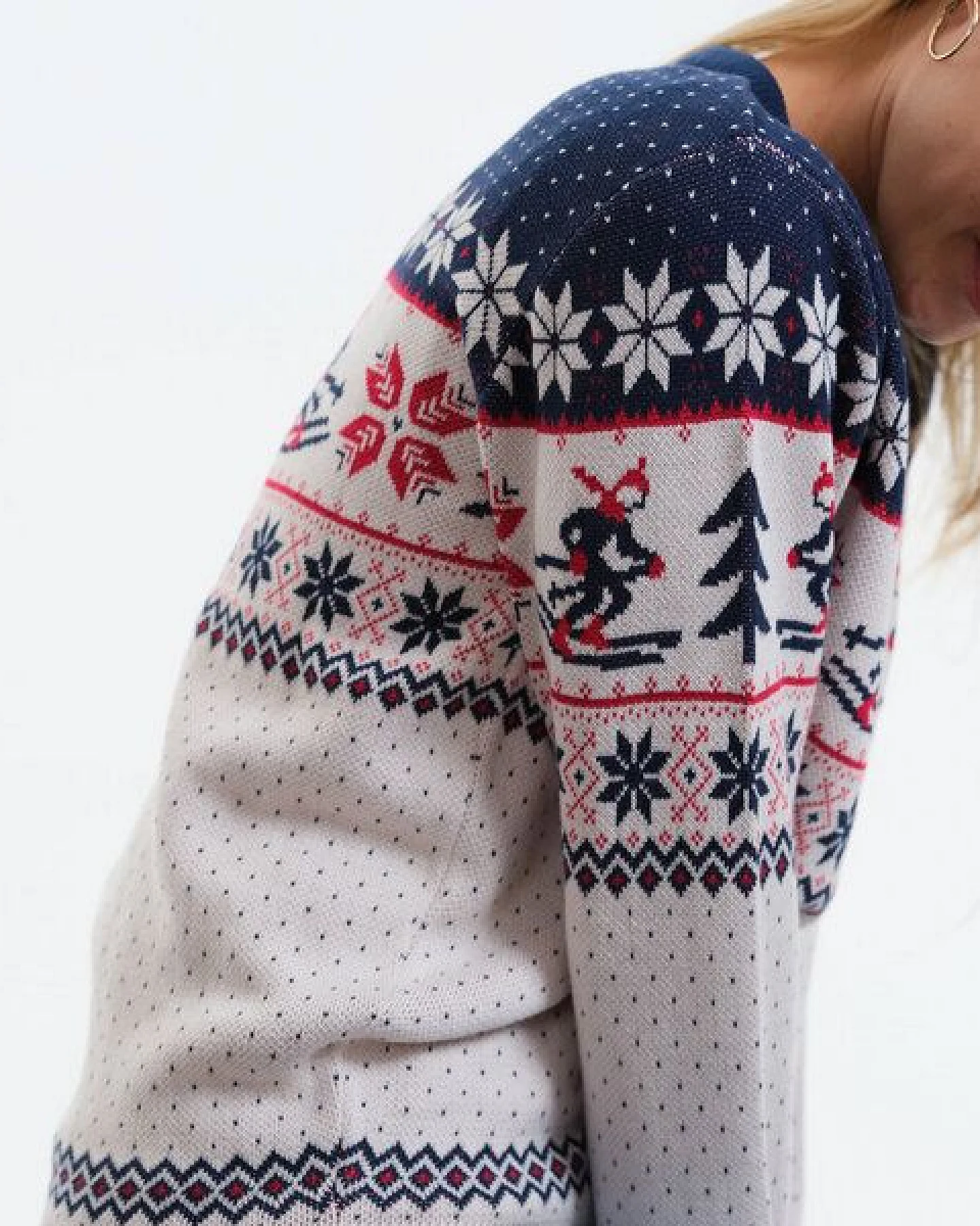 GARY MASH Pullover Lamona aus feinem Jacquardstrick – Ansicht 4