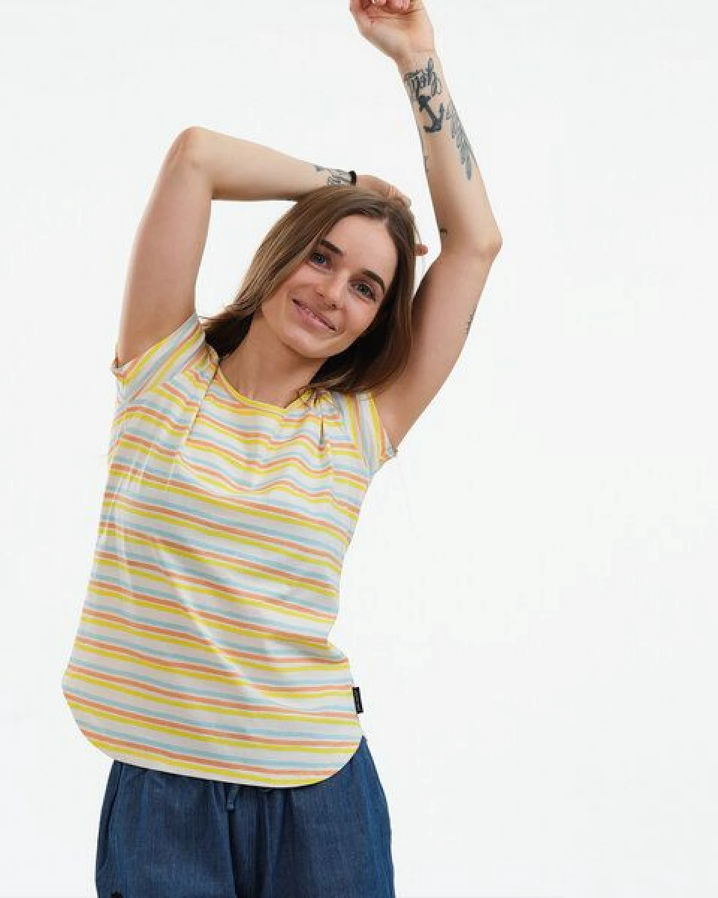GARY MASH Shirt Asheville Ringel aus Biobaumwolle – Ansicht 3