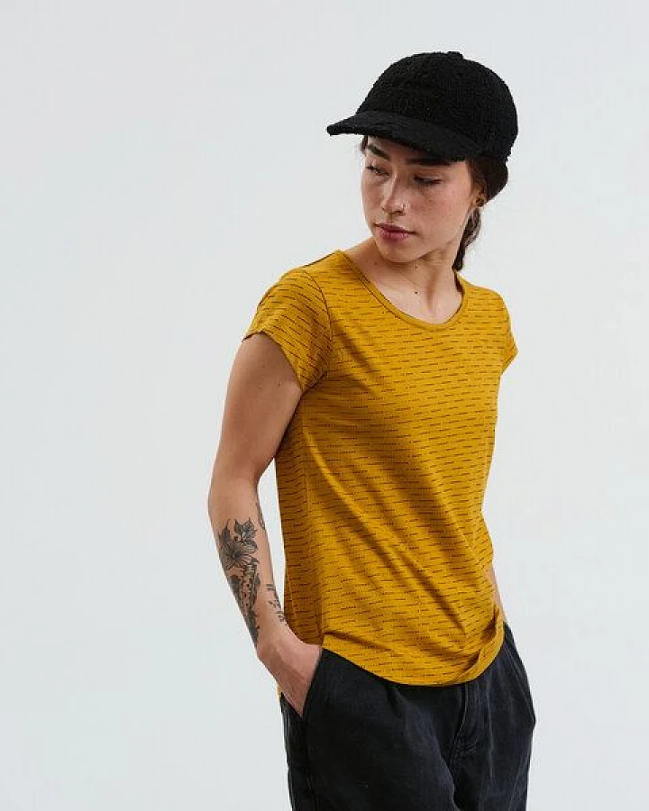 GARY MASH Shirt Asheville mit feinem Muster aus Bio-Baumwolle