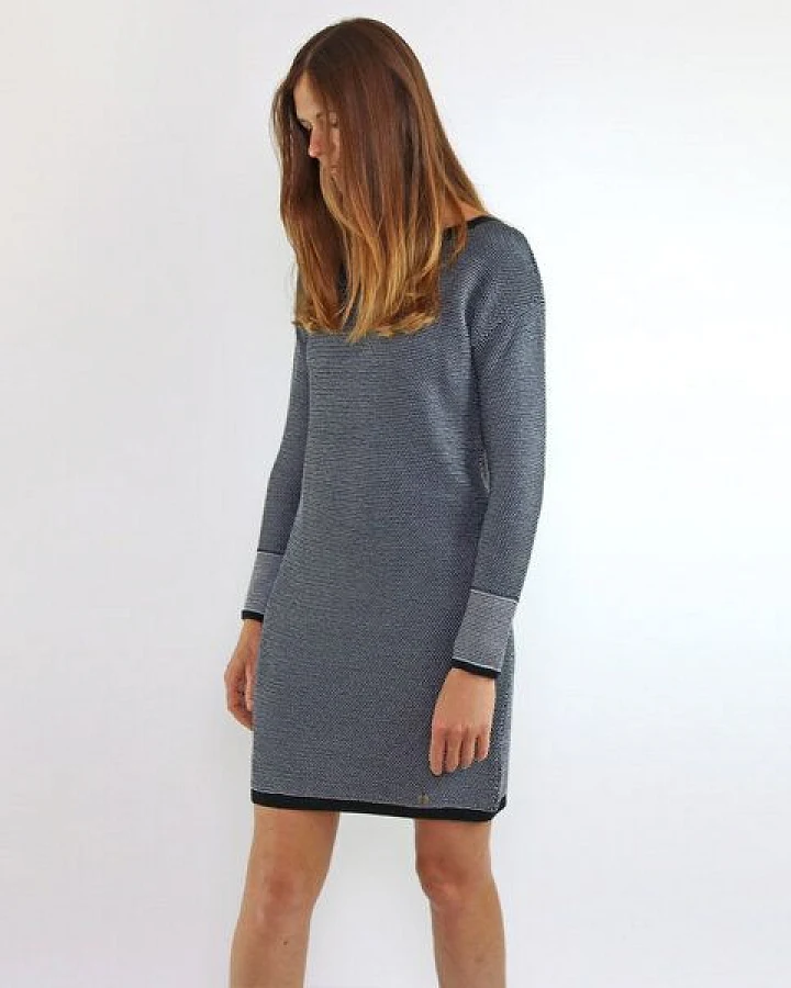 GARY MASH Strickkleid Lake Alma aus Biobaumwolle