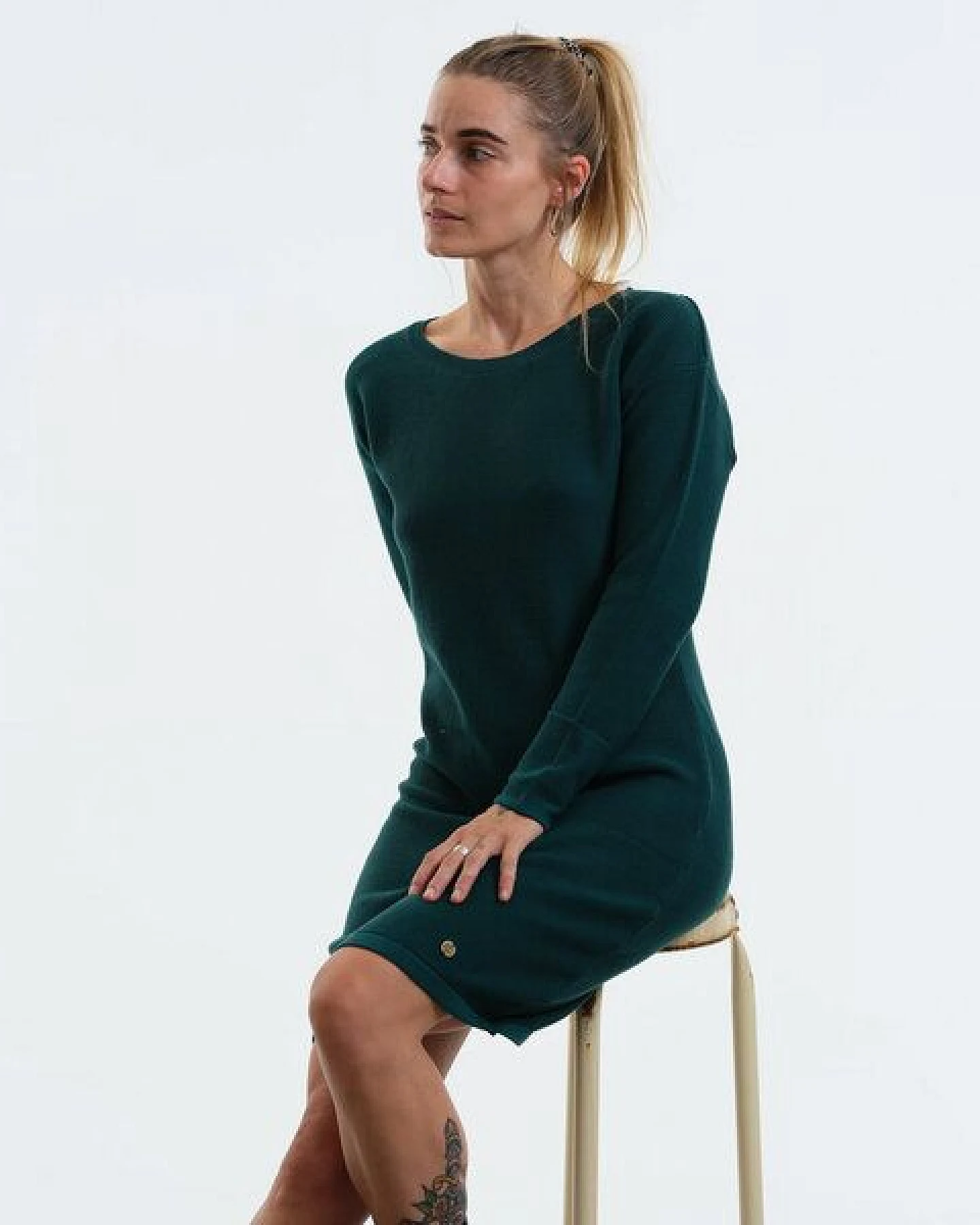 GARY MASH Strickkleid Lake Alma aus Biobaumwolle – Ansicht 2