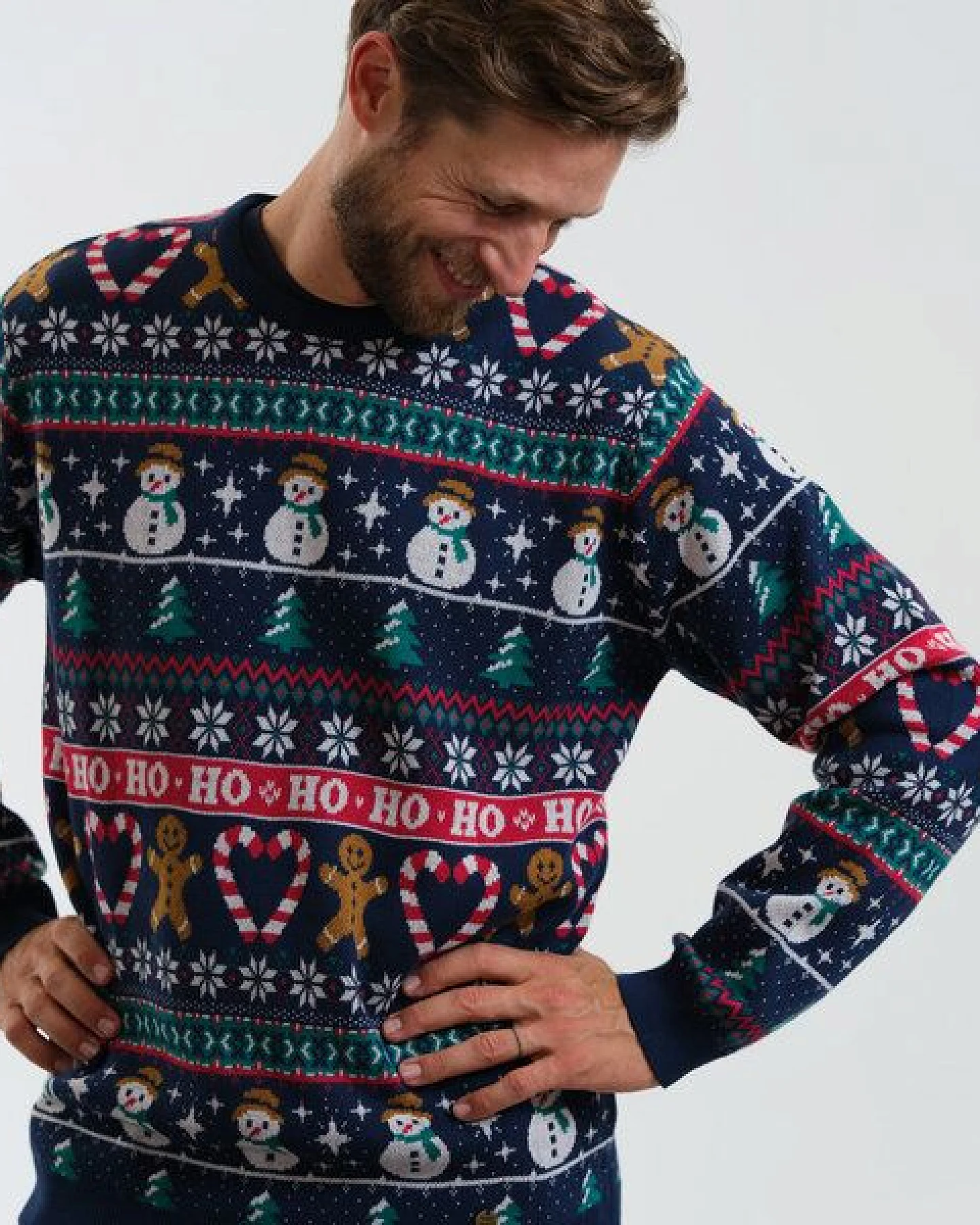 GARY MASH Strickpullover James aus Biobaumwolle – Ansicht 3