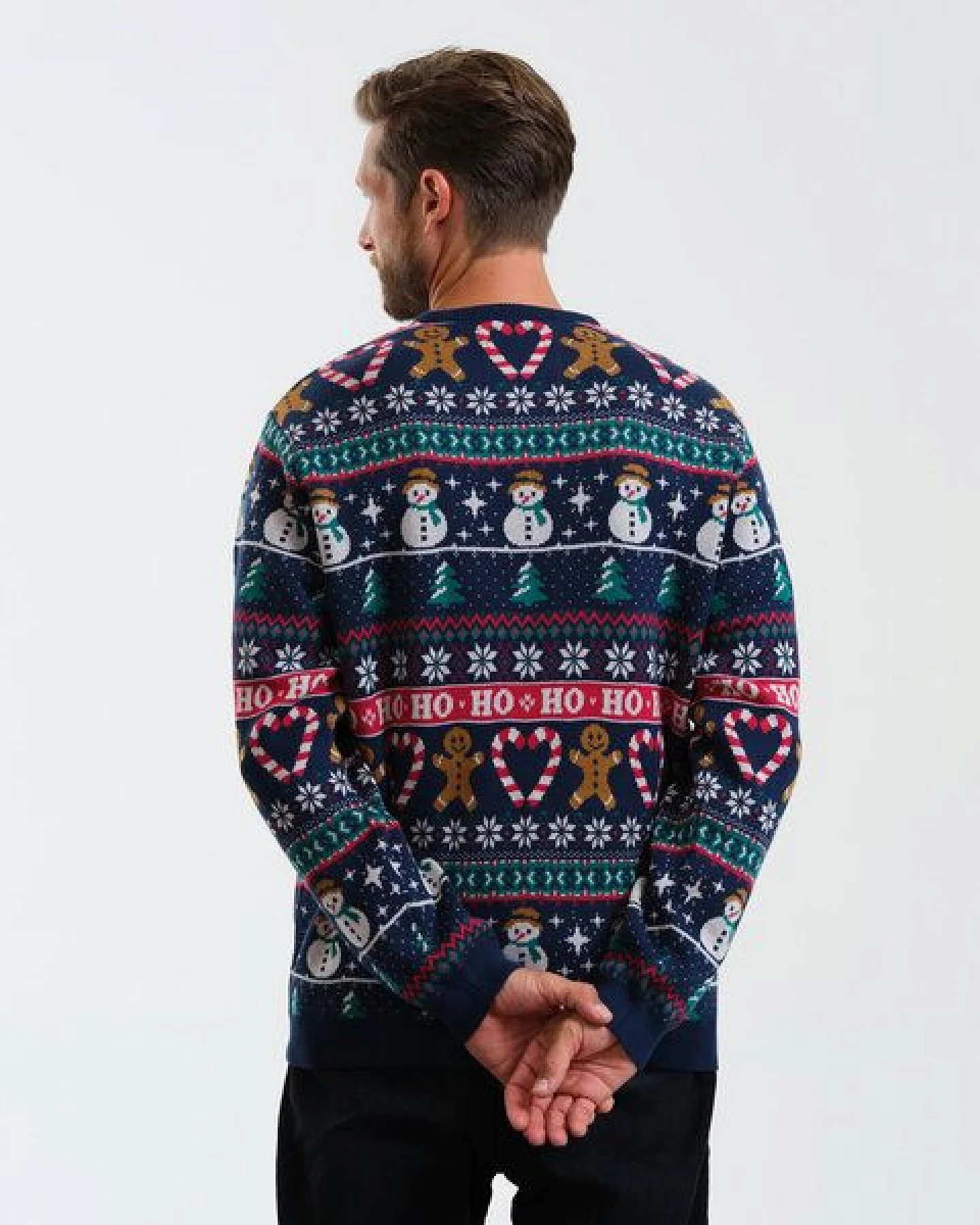 GARY MASH Strickpullover James aus Biobaumwolle – Ansicht 4