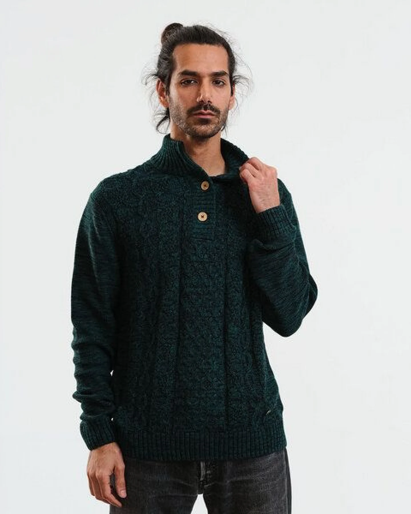 GARY MASH Strickpullover Wilton aus Biobaumwolle – Ansicht 3