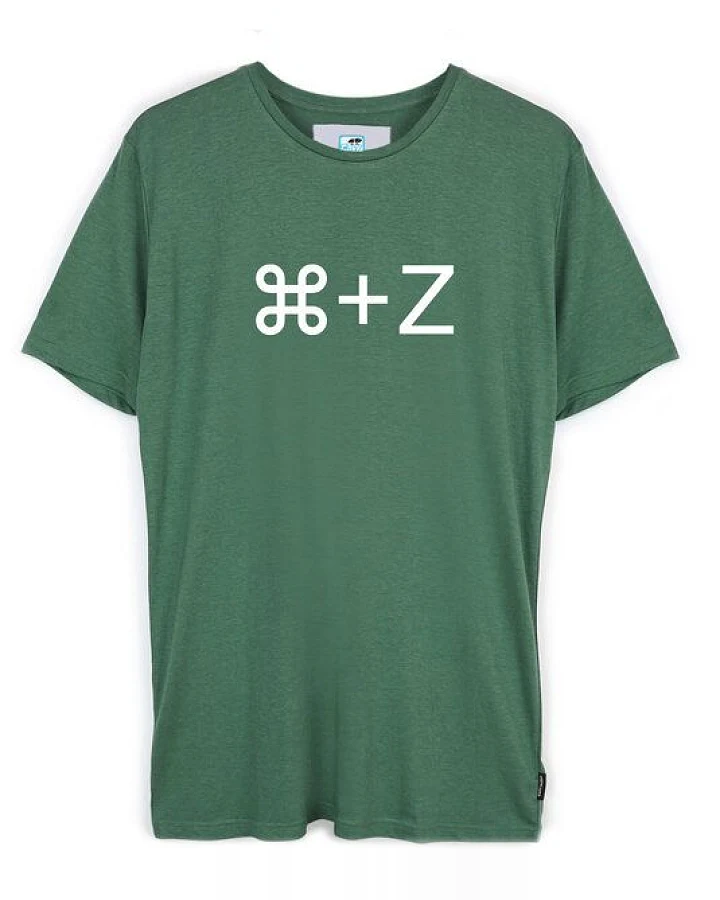 GARY MASH T-Shirt Command Z aus Biobaumwolle