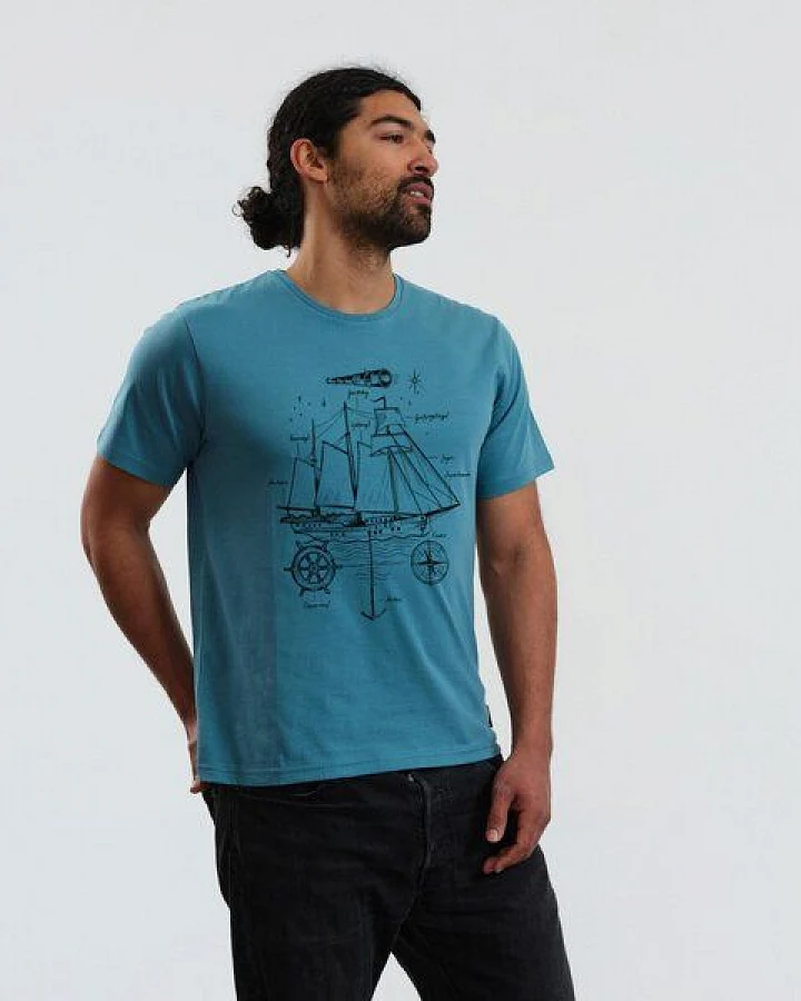 GARY MASH T-Shirt Sailor aus Biobaumwolle