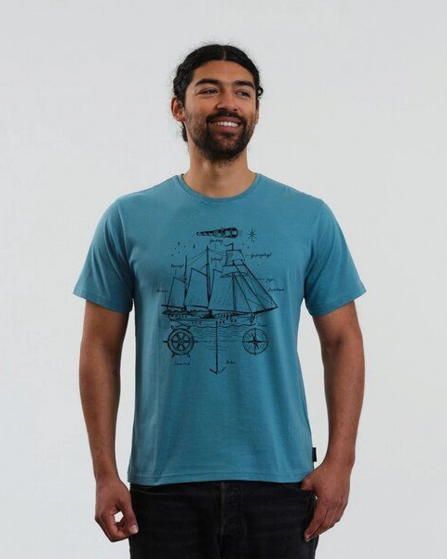 GARY MASH T-Shirt Sailor aus Biobaumwolle – Ansicht 2