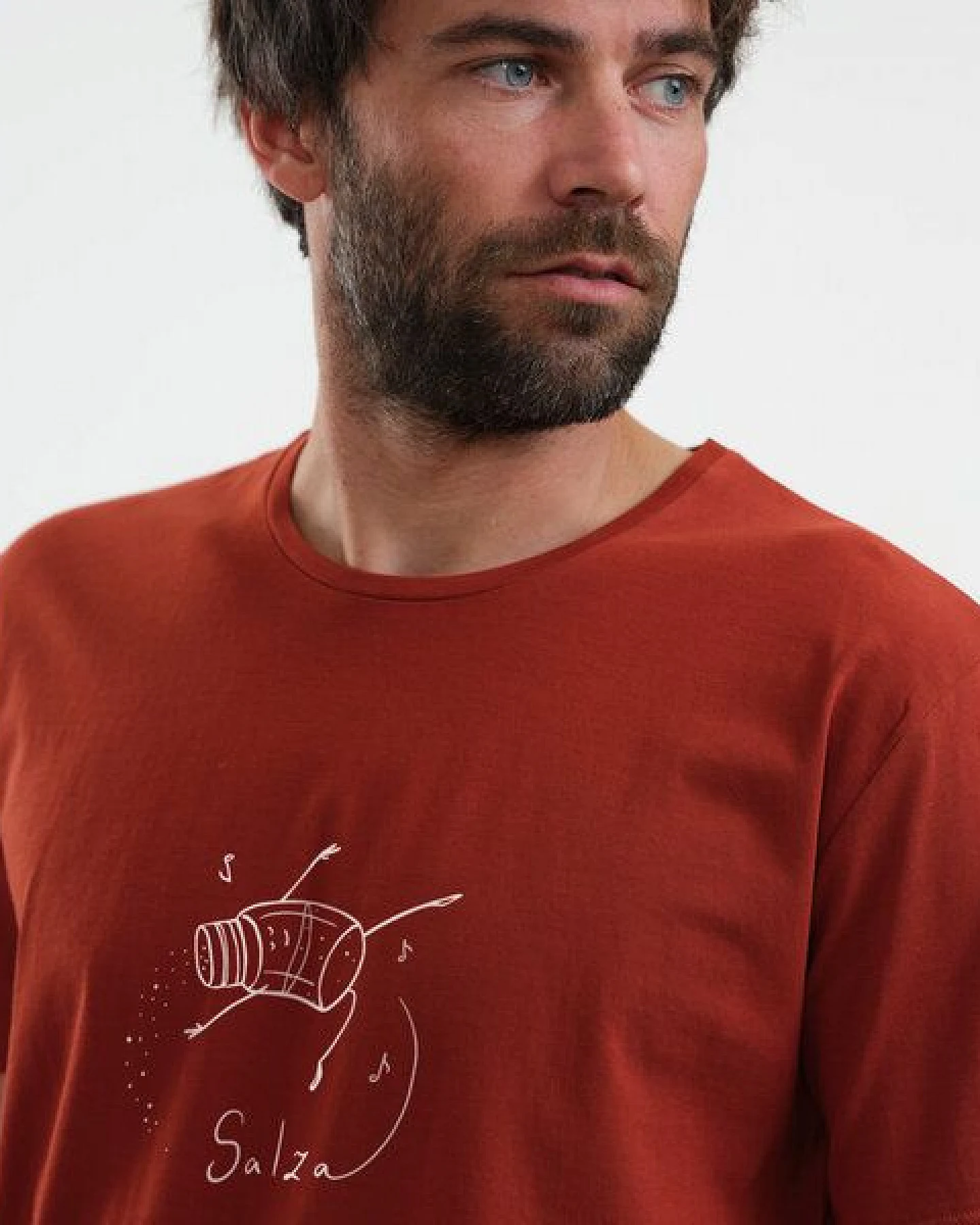 GARY MASH T-Shirt Salza aus Bio-Baumwolle – Ansicht 3