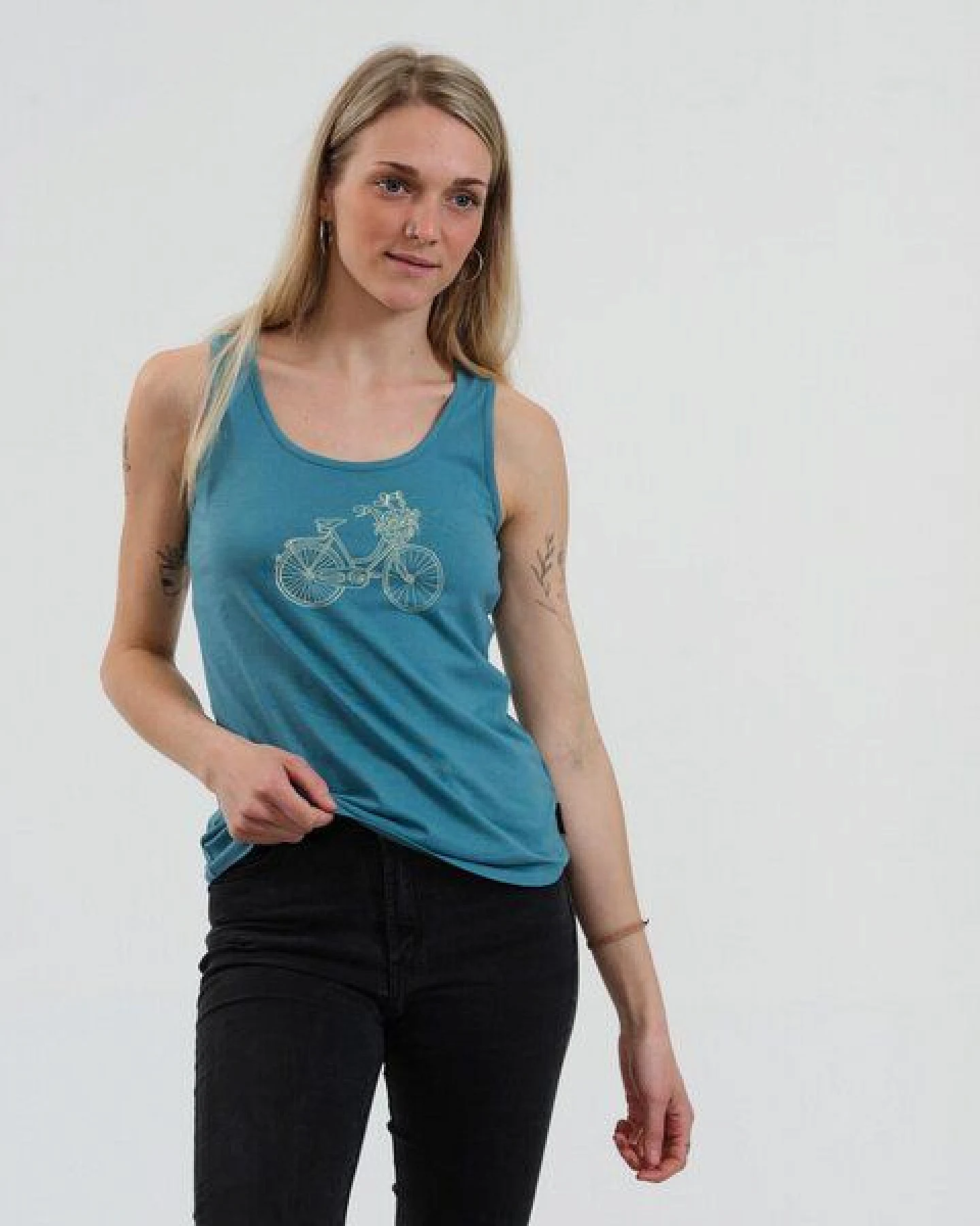 GARY MASH Tanktop Alex Fahrrad aus Biobaumwolle – Ansicht 2