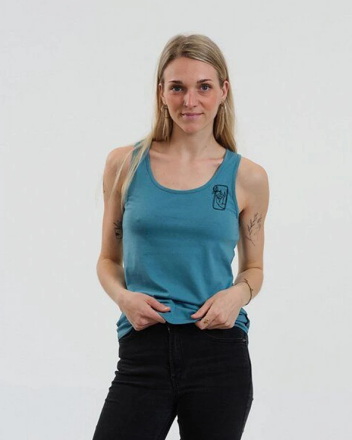 GARY MASH Tanktop Alex Lotus aus Biobaumwolle