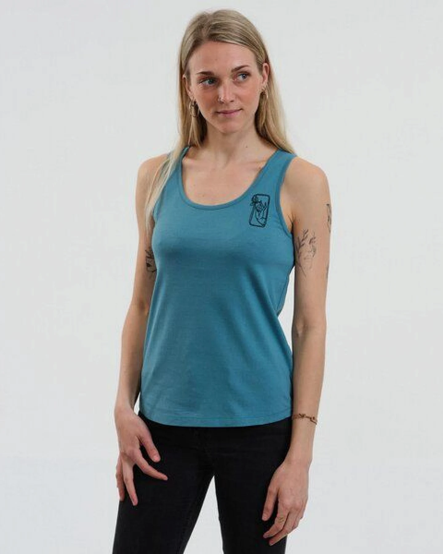 GARY MASH Tanktop Alex Lotus aus Biobaumwolle – Ansicht 2