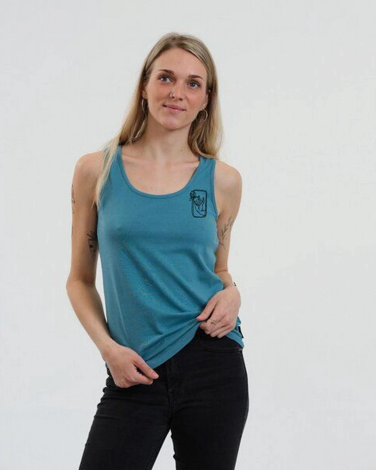 GARY MASH Tanktop Alex Lotus aus Biobaumwolle – Ansicht 3