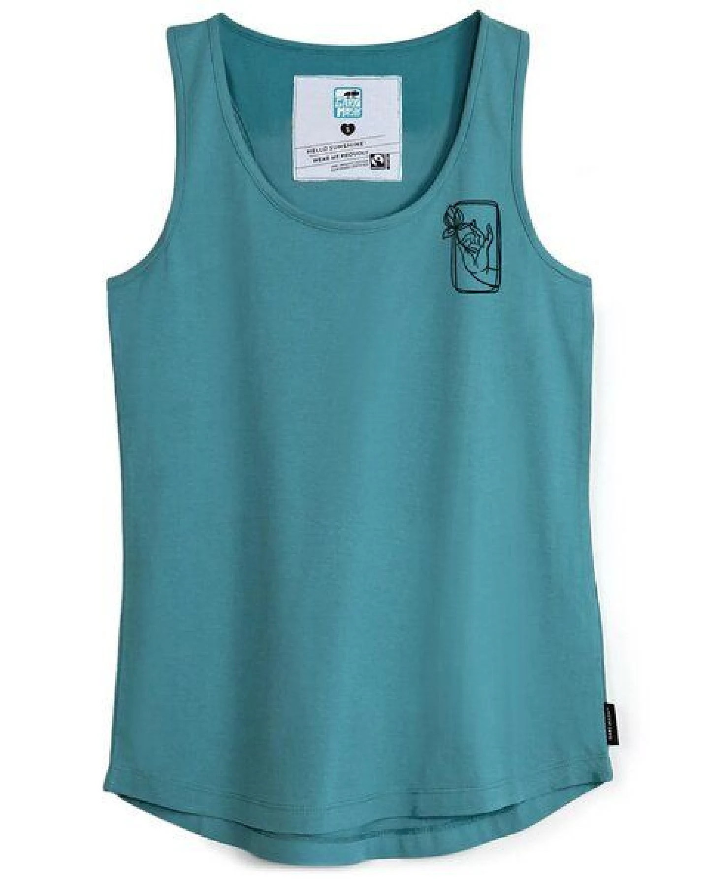 GARY MASH Tanktop Alex Lotus aus Biobaumwolle – Ansicht 4