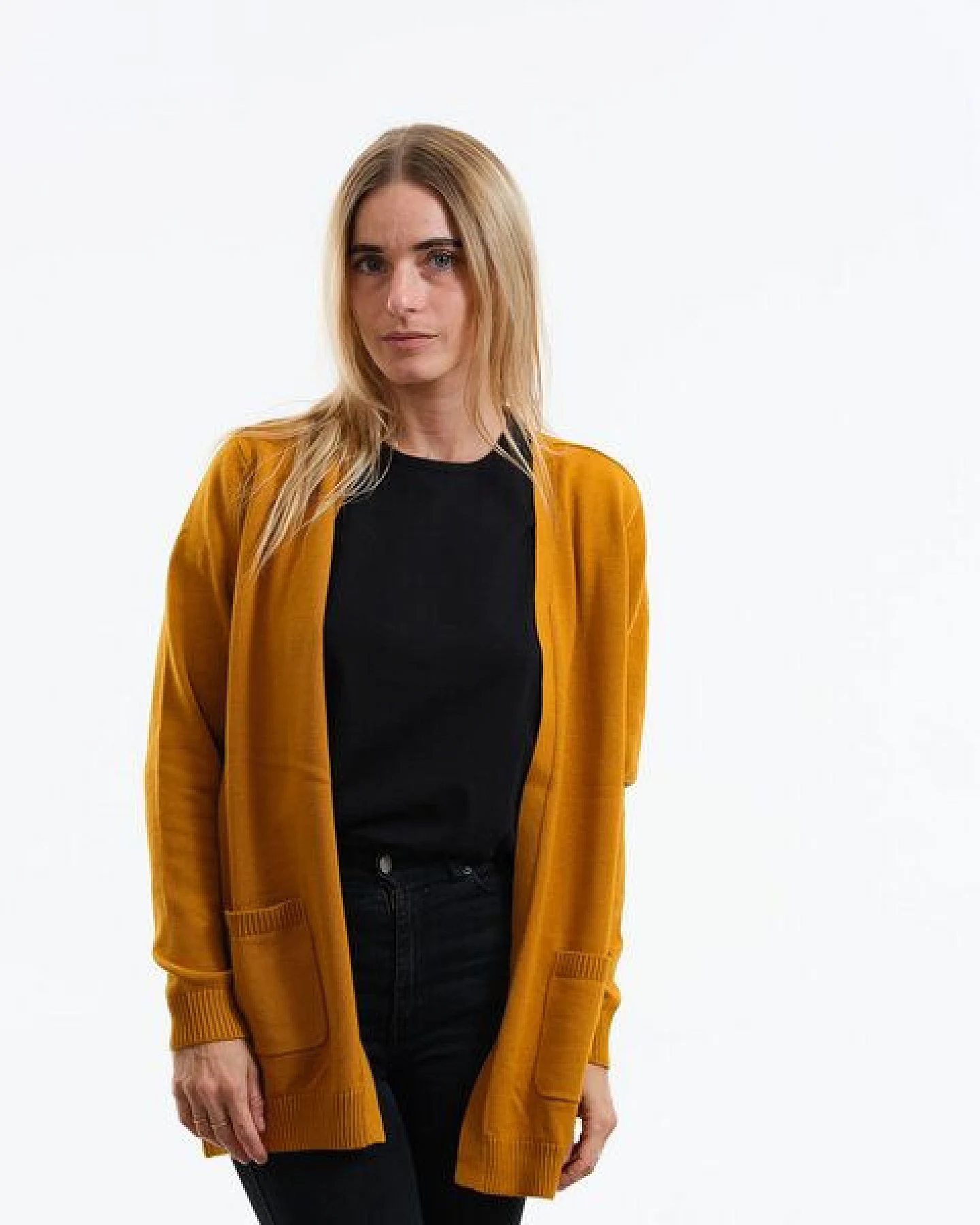GARY MASH Cardigan Holly mit Taschen aus Bio-Baumwolle – Ansicht 2