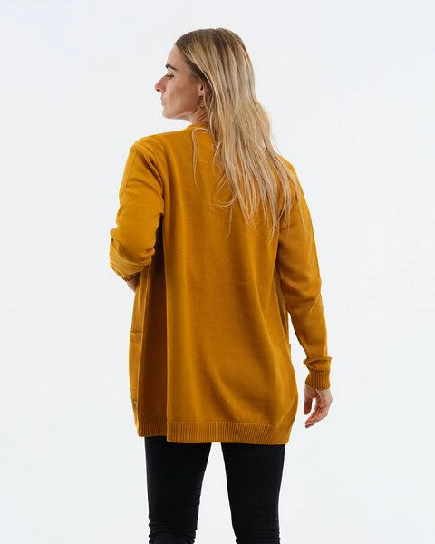 GARY MASH Cardigan Holly mit Taschen aus Bio-Baumwolle – Ansicht 3