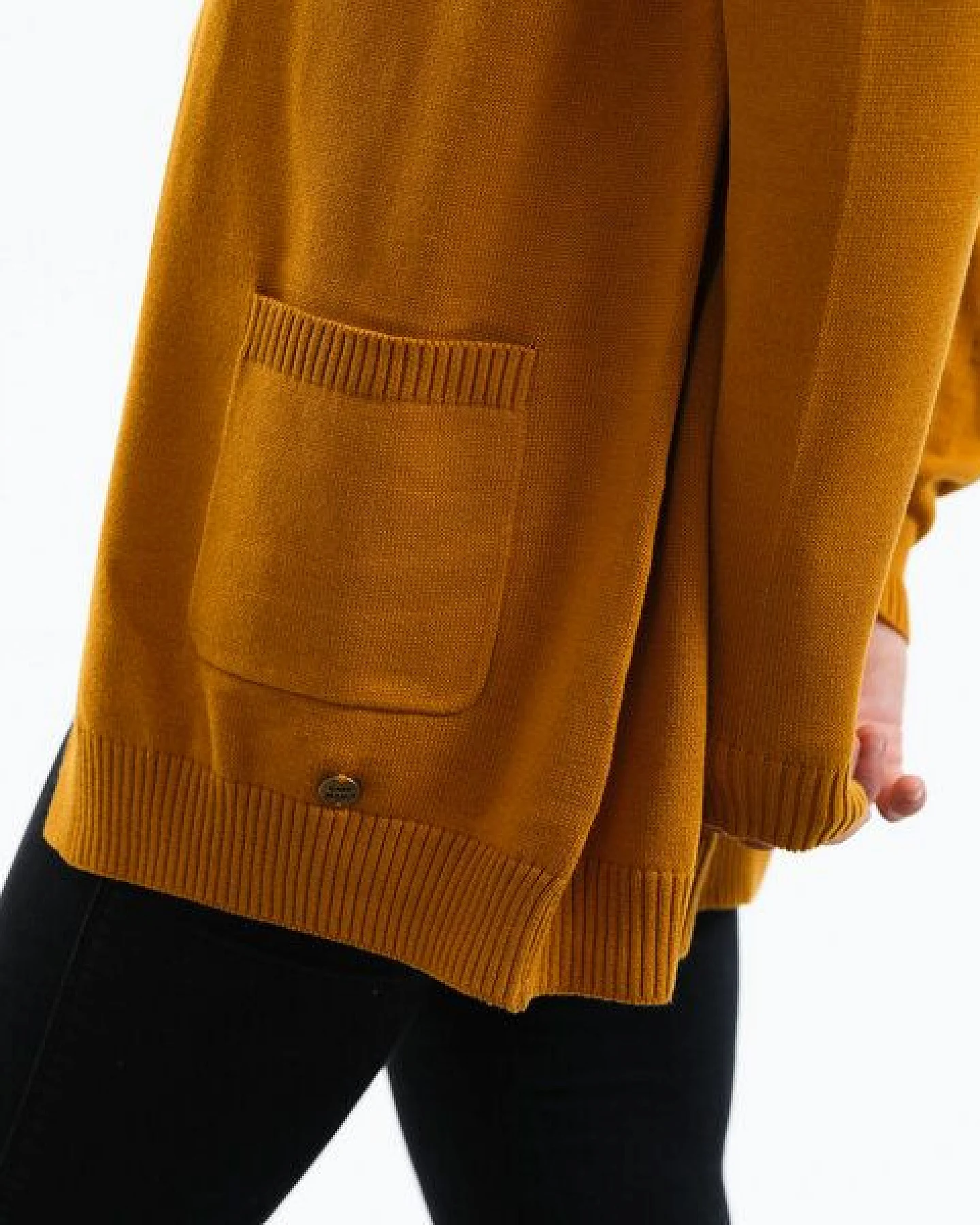 GARY MASH Cardigan Holly mit Taschen aus Bio-Baumwolle – Ansicht 4