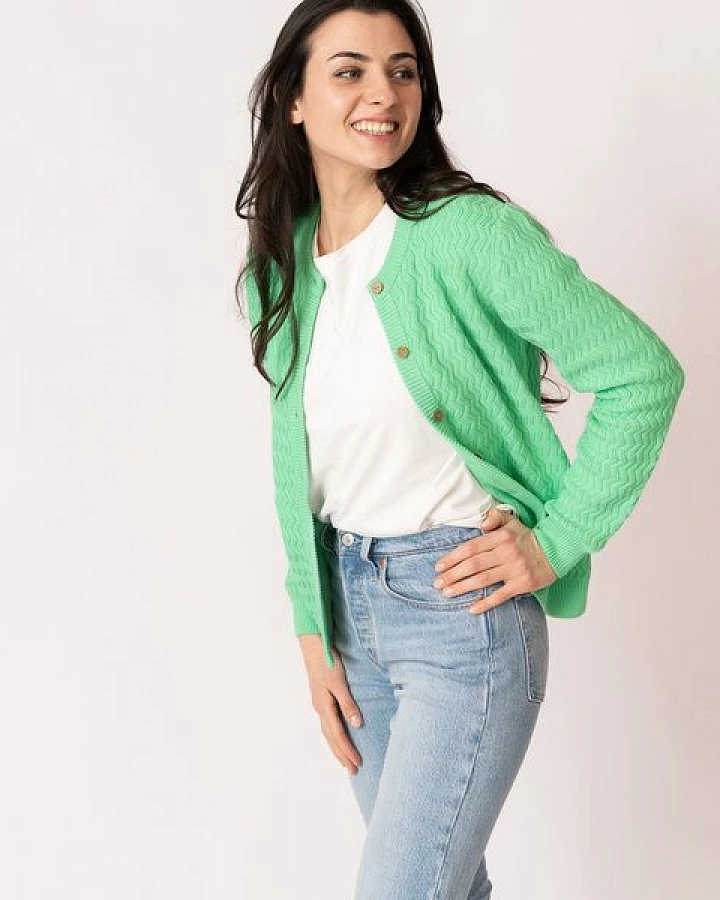 GARY MASH Cardigan Penny aus Biobaumwolle