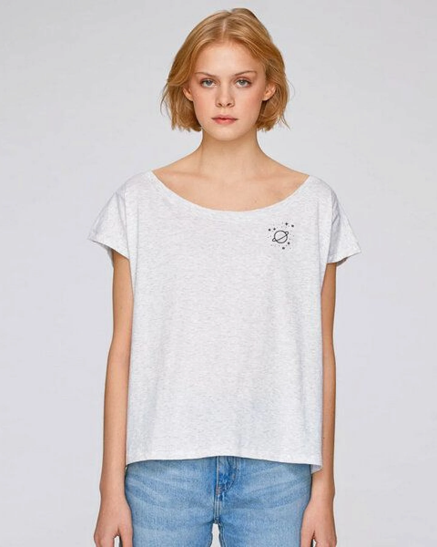 GARY MASH Cropped Shirt Atmosphere aus Biobaumwolle – Ansicht 2