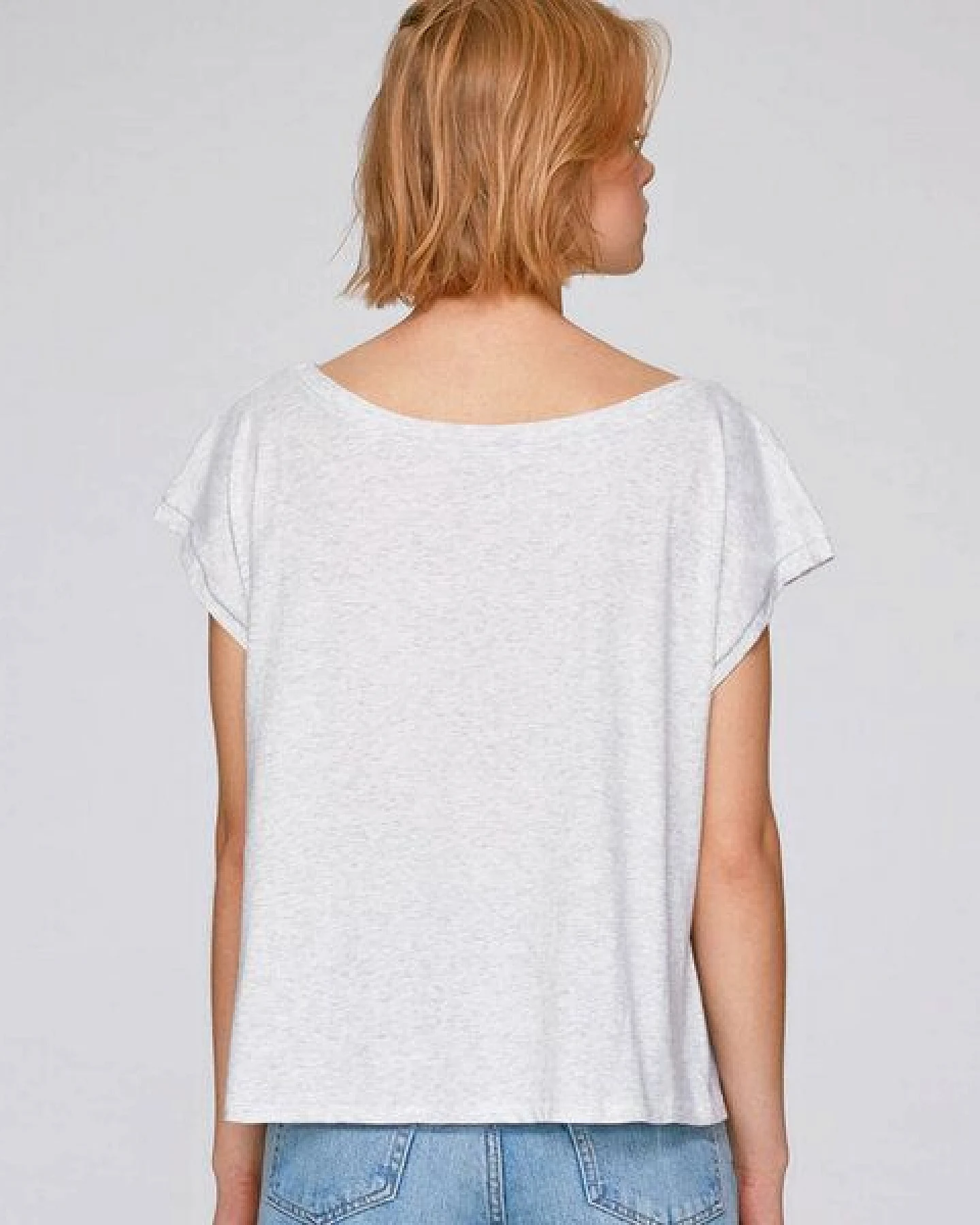 GARY MASH Cropped Shirt Atmosphere aus Biobaumwolle – Ansicht 4