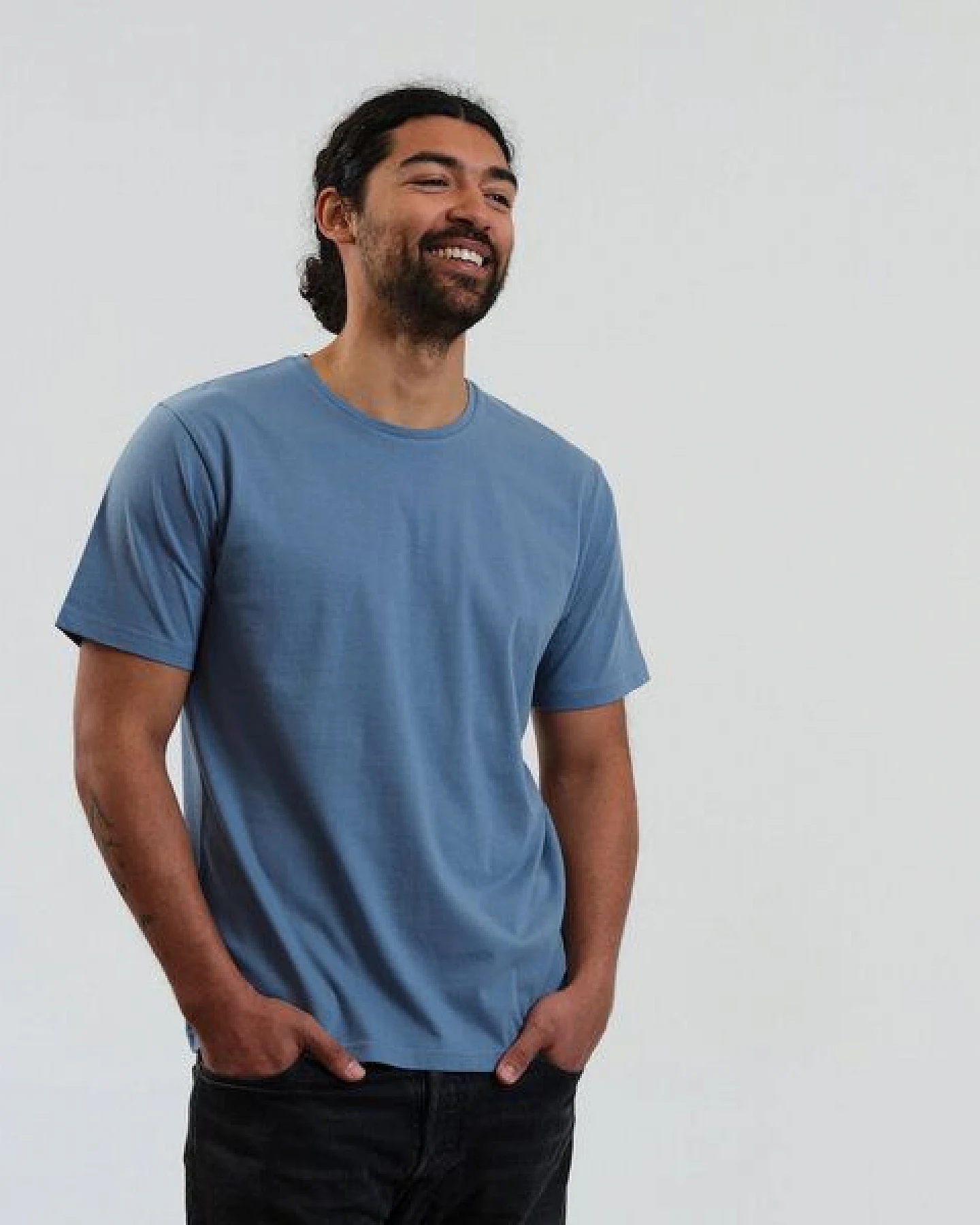 GARY MASH Herren Basic T-Shirt aus Biobaumwolle – Ansicht 4
