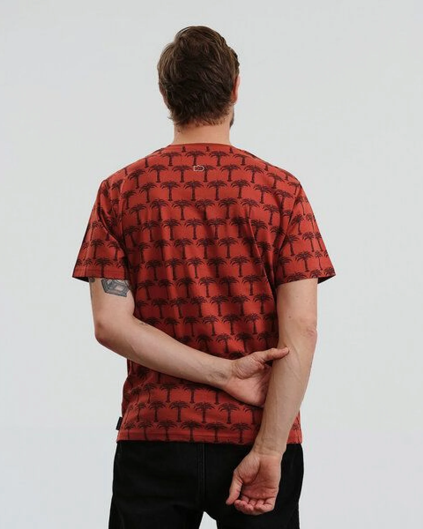 GARY MASH Herren T-Shirt Royal Palms aus Bio-Baumwolle – Ansicht 4