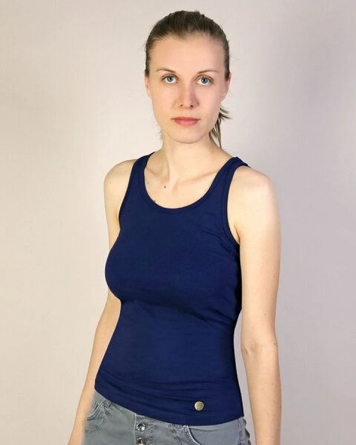 GARY MASH Navy Tanktop Basic