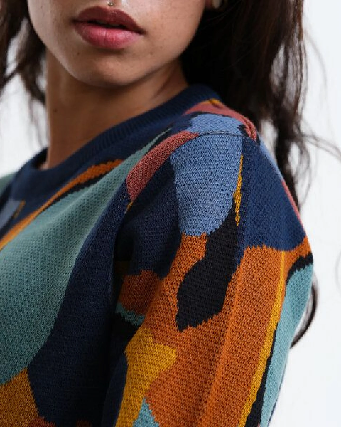 GARY MASH Pullover Lamona aus feinem Jacquardstrick – Ansicht 3
