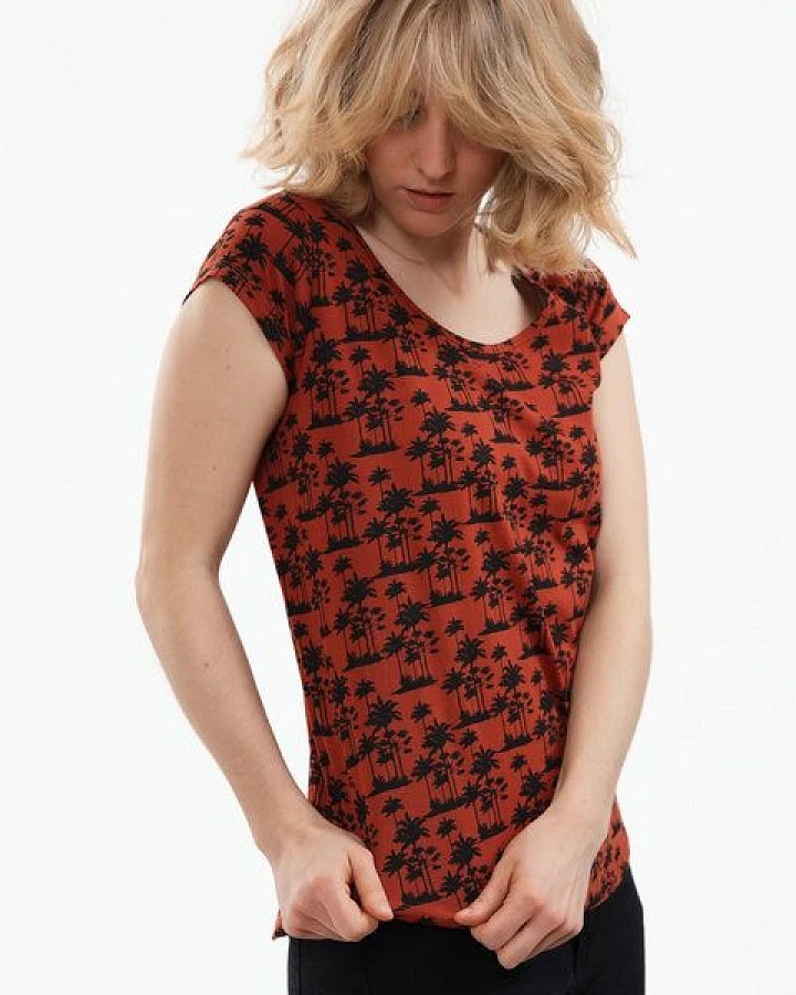 GARY MASH Shirt Asheville Palmen aus Biobaumwolle