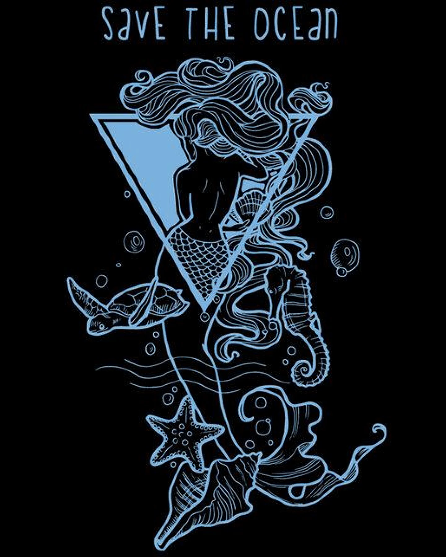 GARY MASH Shirt Asheville Save the Ocean aus Biobaumwolle – Ansicht 3