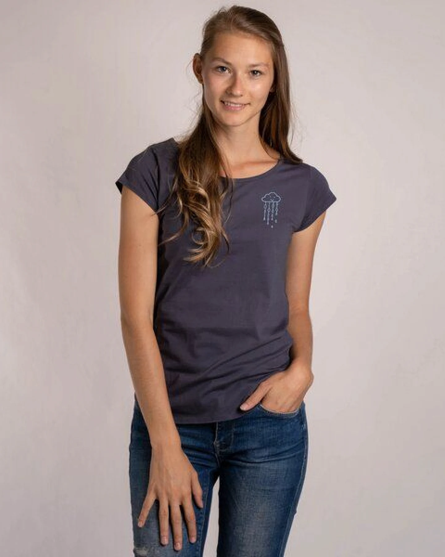 GARY MASH Shirt Asheville Wolke aus Biobaumwolle – Ansicht 2