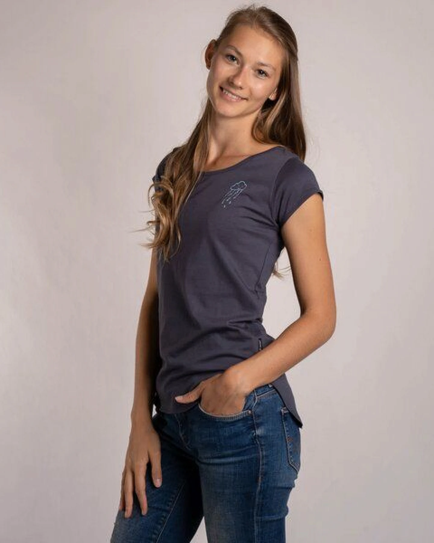 GARY MASH Shirt Asheville Wolke aus Biobaumwolle – Ansicht 3