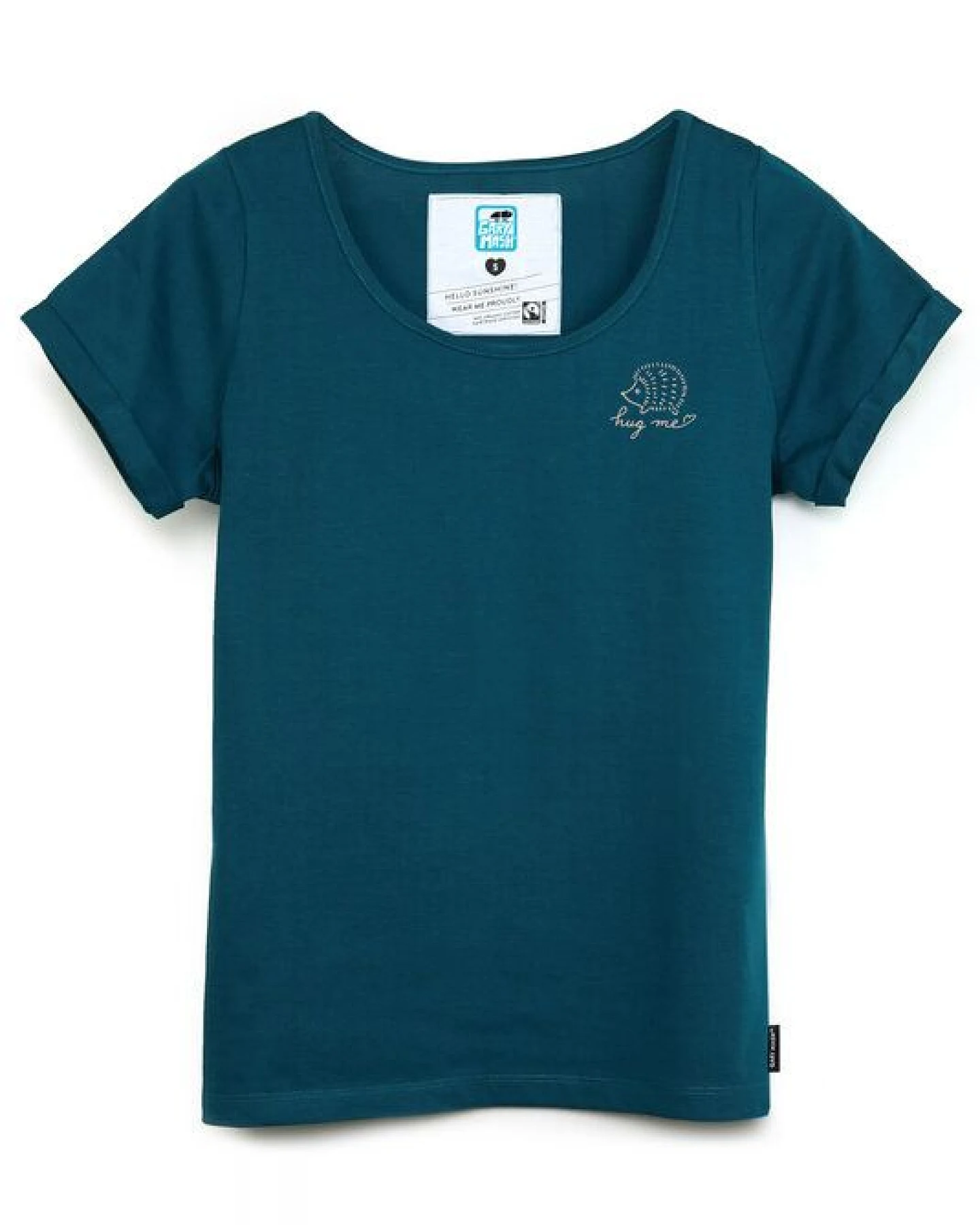 GARY MASH Shirt Taylor Kleiner Igel "Hug me" aus Biobaumwolle – Ansicht 4