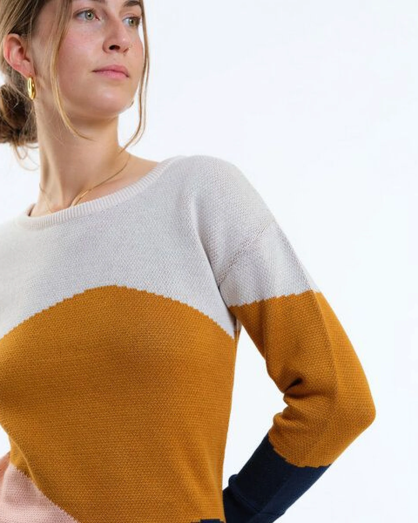 GARY MASH Strickkleid Lake Alma aus Biobaumwolle – Ansicht 2