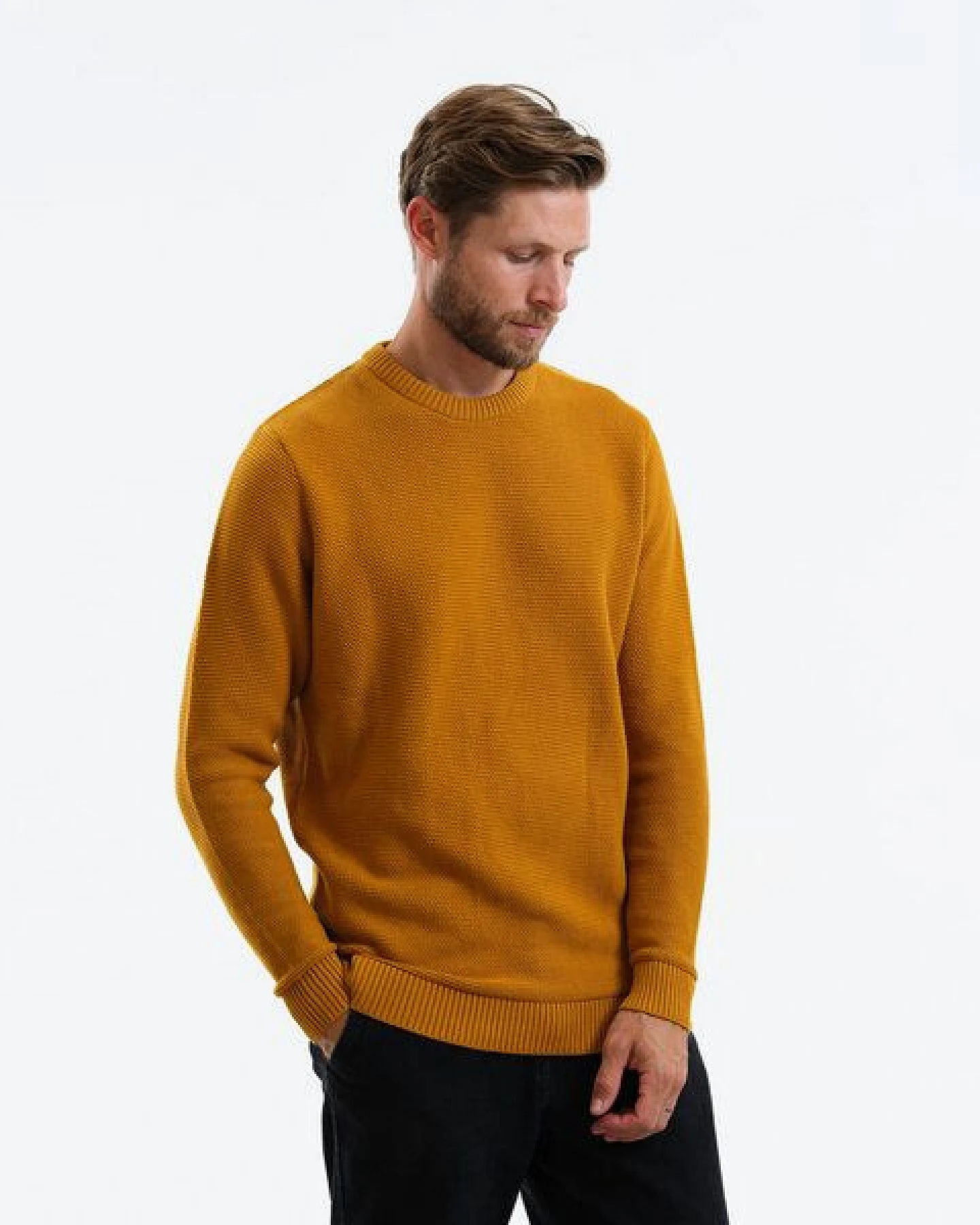 GARY MASH Strickpullover James aus Biobaumwolle – Ansicht 3