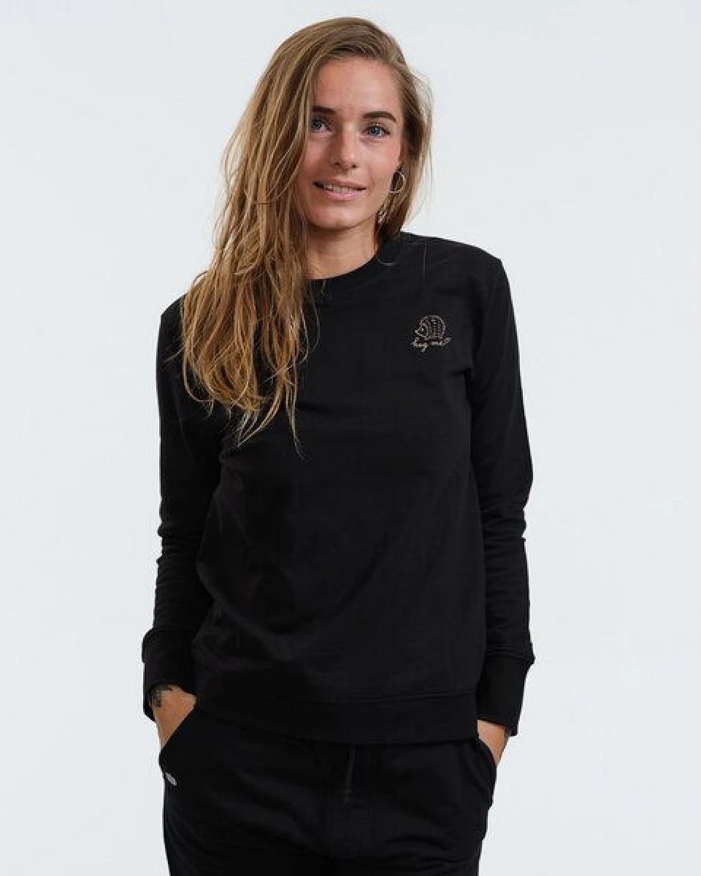 GARY MASH Sweatshirt Anoka Hug me aus Biobaumwolle – Ansicht 2