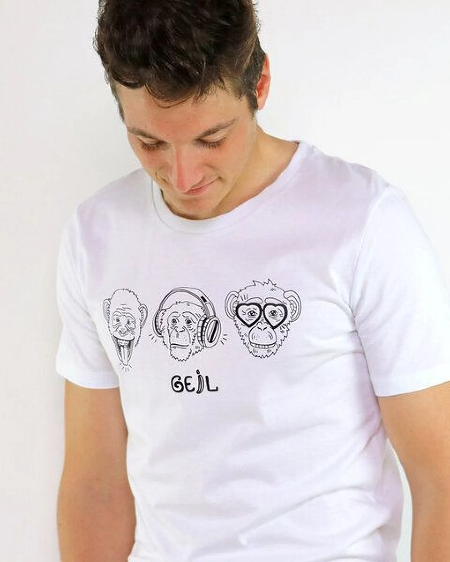 GARY MASH T-Shirt Affengeil – Ansicht 2
