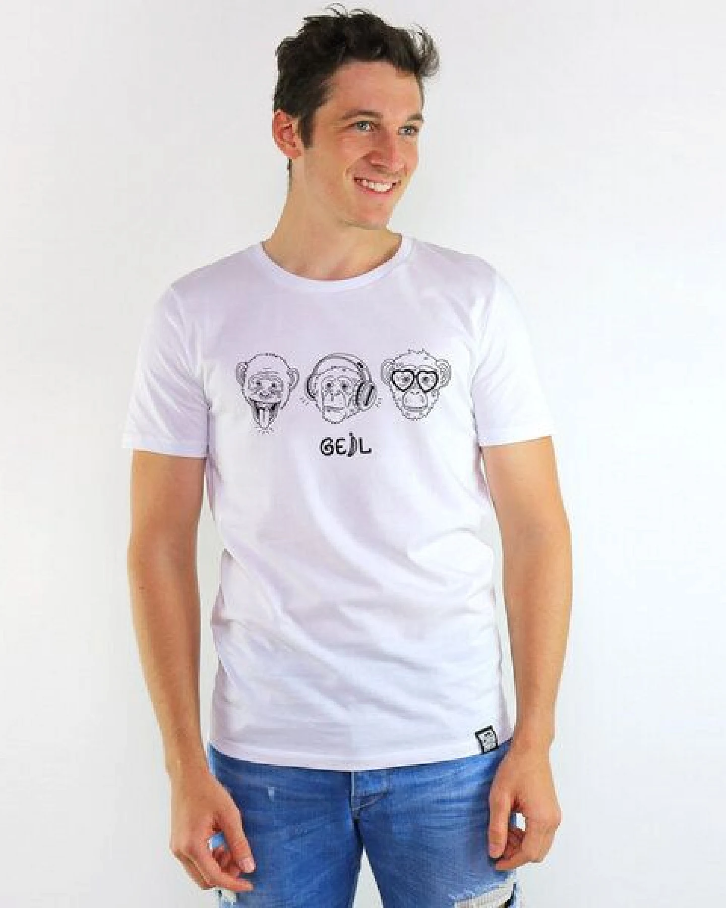 GARY MASH T-Shirt Affengeil – Ansicht 3