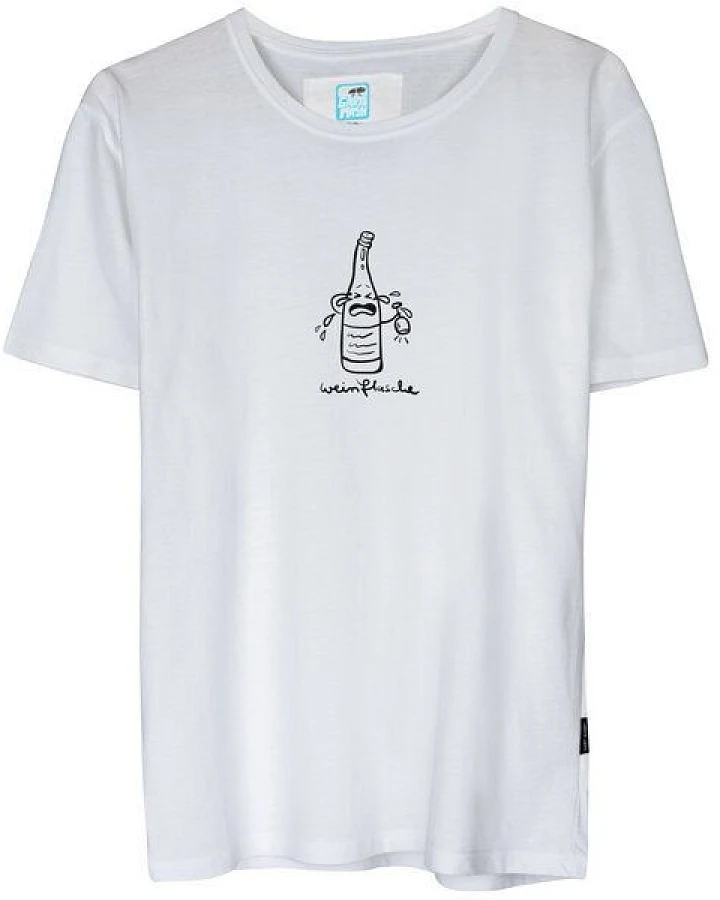 GARY MASH T-Shirt Weinflasche aus Bio-Baumwolle