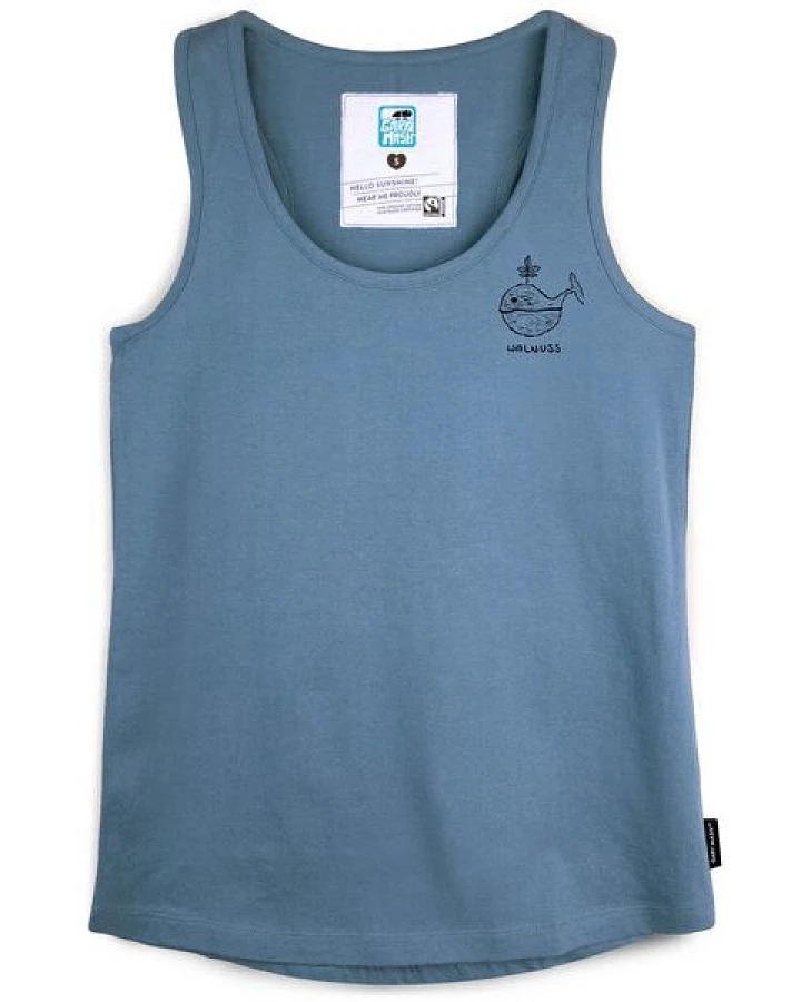 GARY MASH Tanktop Alex Mini Walnuss aus Biobaumwolle